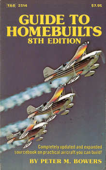 Guide to Homebuilts By Peter M. Bowers