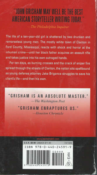A Time To Kill By John Grisham