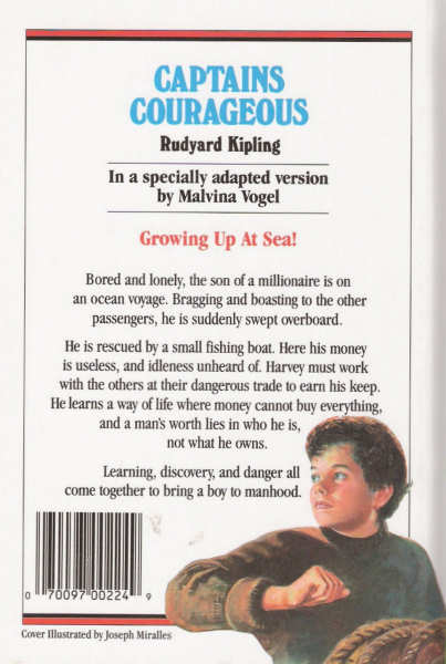 Captains Courageous By Rudyard Kipling