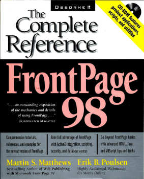 Front Page 98 By Martin Matthews