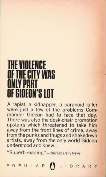 Gideon's Lot By J.J. Marric
