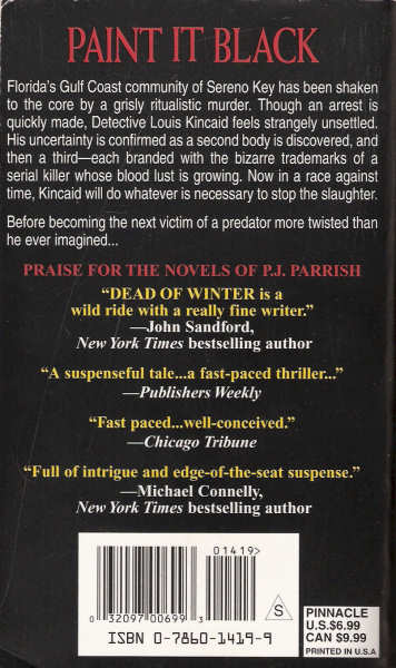 Paint it Black By P.J. Parrish