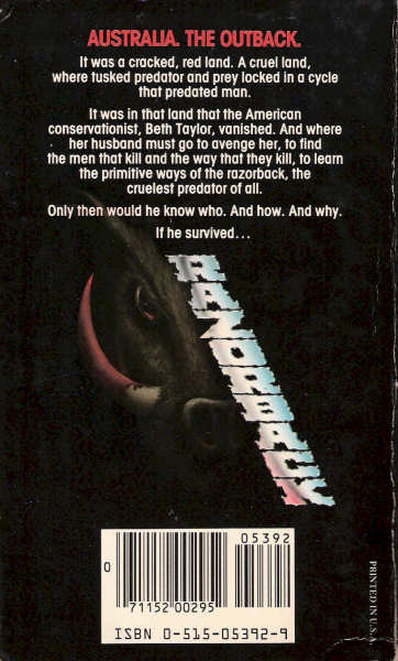 Razorback By Peter Brennan