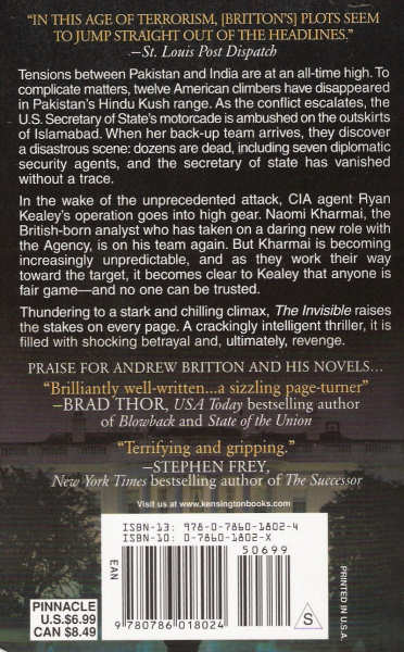 The Invisible By Andrew Britton