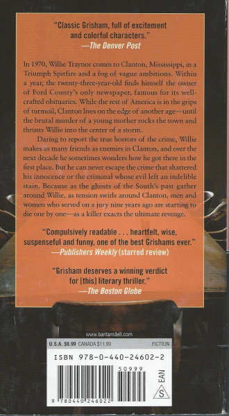 The Last Juror By John Grisham