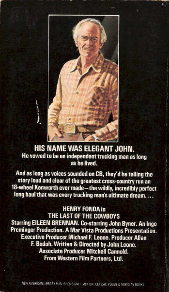 The Last of the Cowboys By Max Franklin