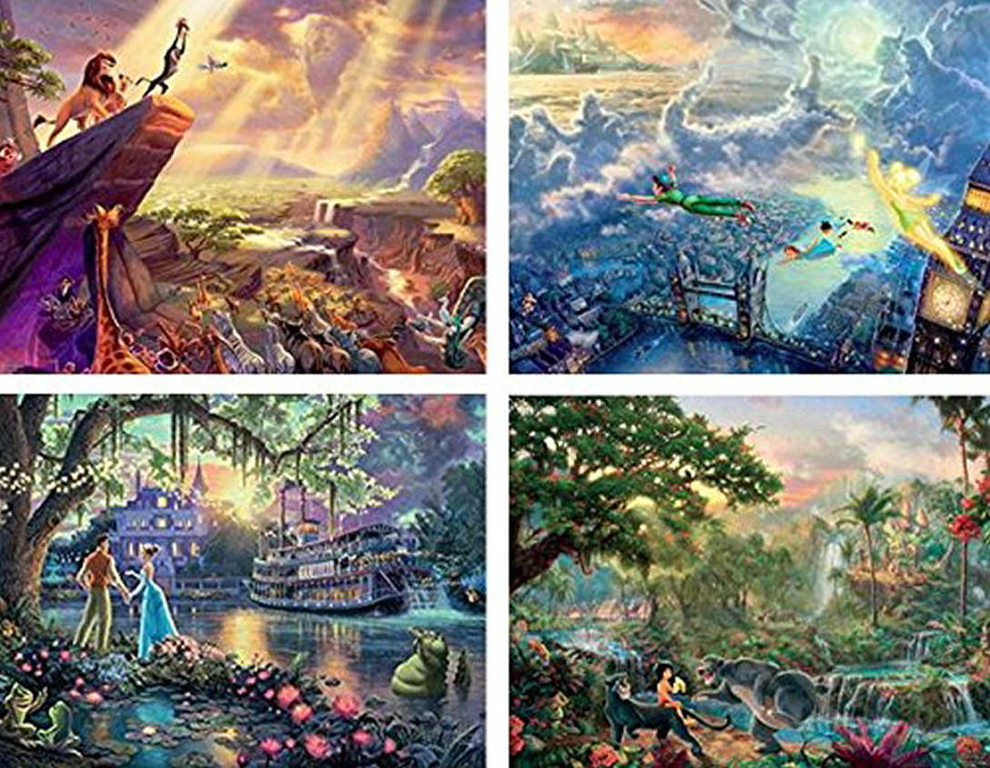 Ceaco Disney - Box of 4 Puzzles